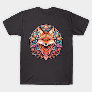 Stained Glass Fox T-Shirt